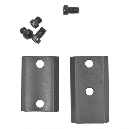 Warne War Base 2pc Rem 700 Matte Weaver Style Maxima Steel Bases