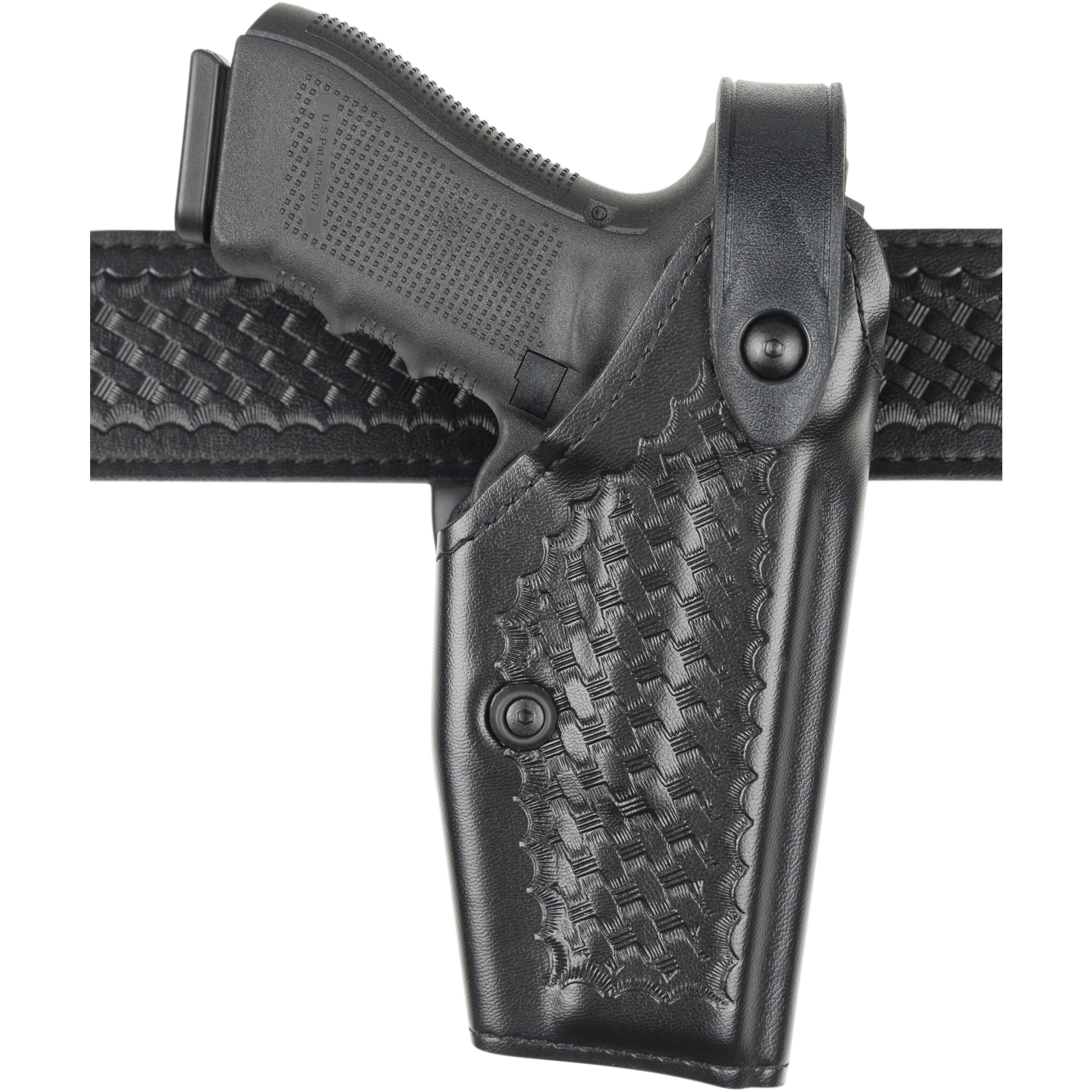 Model 6280 SLS Mid-Ride Level II Retention Duty Holster for Glock 17 MOS Gen4-5 w/ Light - 1151068