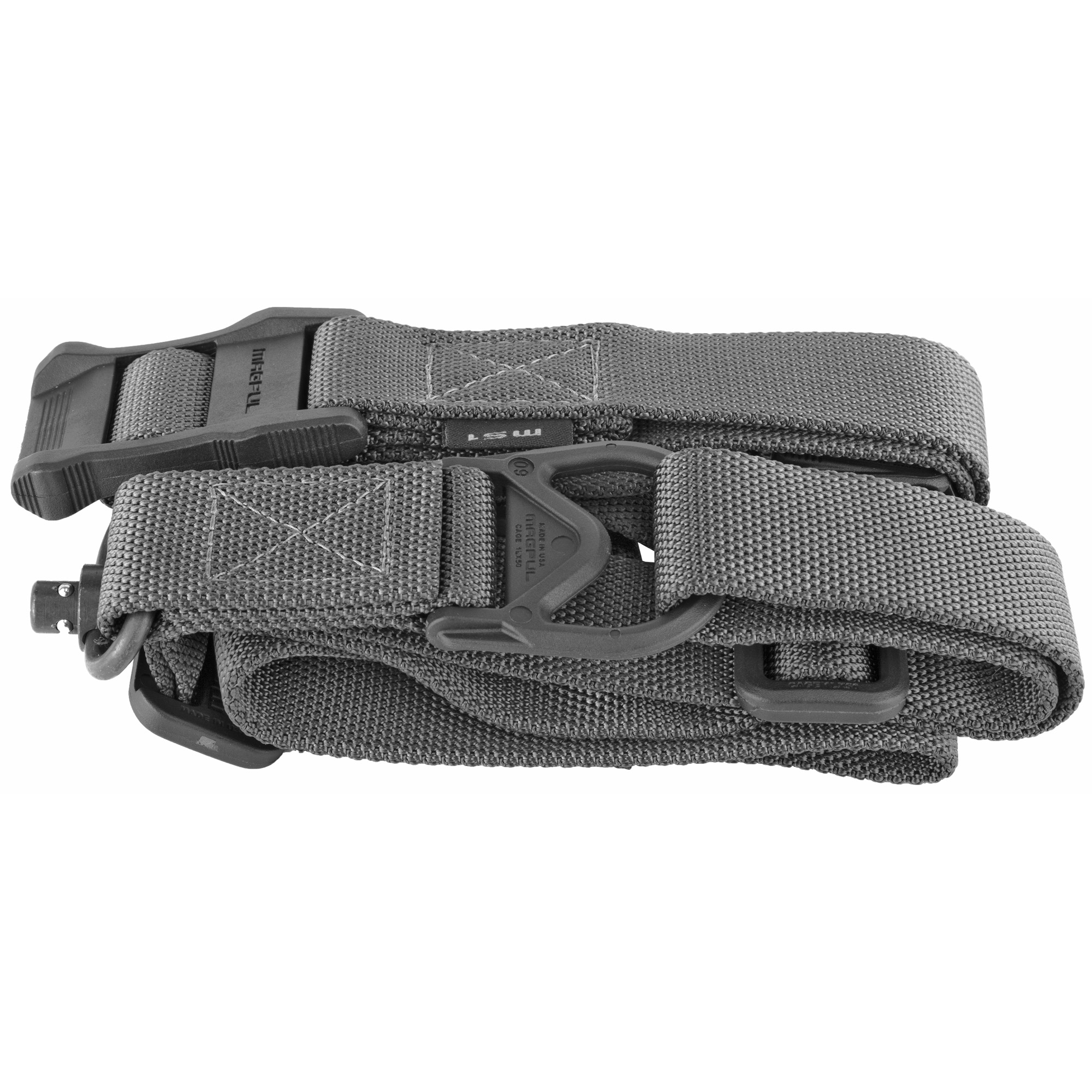 Magpul MS3 Single QD Sling GEN2 Nylon Webbing Gray Adjustable One-Two Point - MAG515GRY - 873750011042