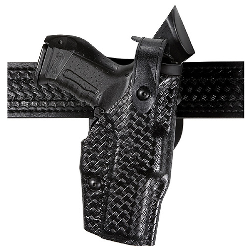 Model 6360 ALS/SLS Mid-Ride, Level III Retention Duty Holster for Glock 19 Gens 1-4 w/ Light - 1128906