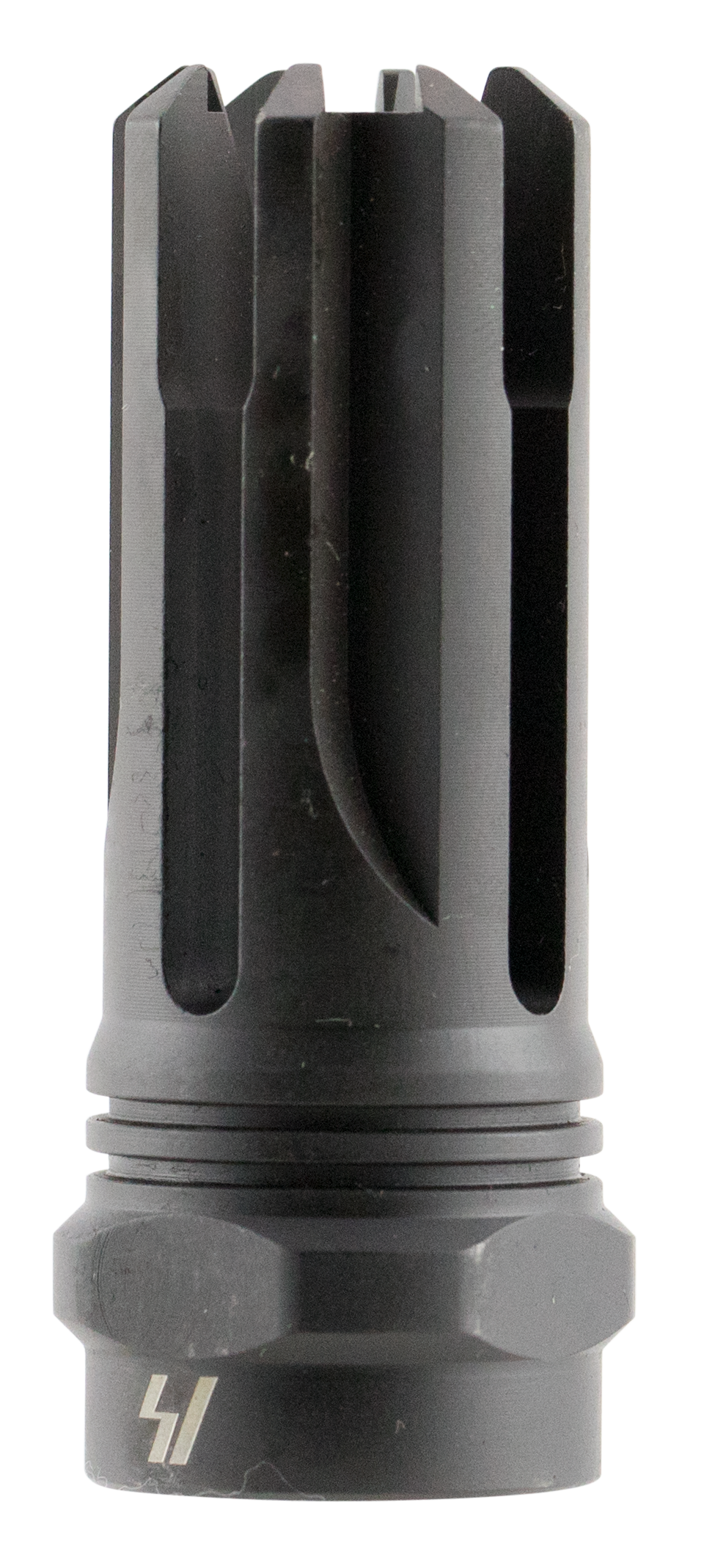 Strike Industries VENOMFH223 Venom Flash Hider Black Steel with 1/2"-28 tpi Threads, 2.16" OAL & 0.862" Diameter for 223 Rem, 5.56x45mm NATO AR-Platform