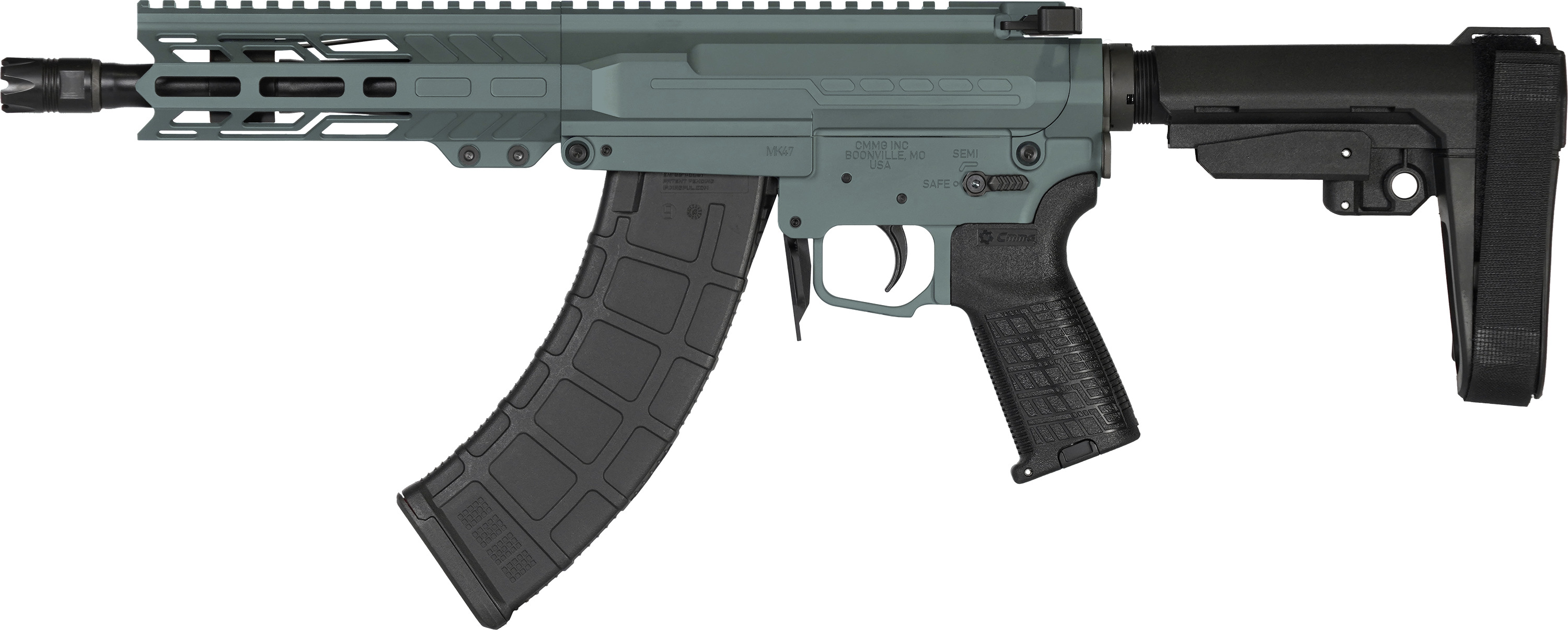 CMMG Banshee Mk47 7.62x39mm 8 Inch 30 Rounds Magpul PMAG Finish