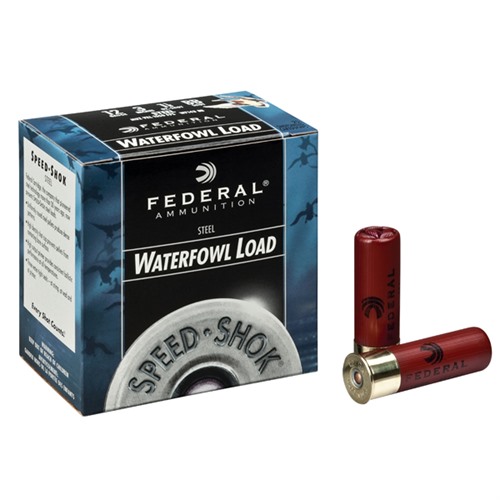 FEDERAL SPEED-SHOK HIGH VELOCITY STEEL 12GA 3-1/2" 1-3/8OZ T AMMO 25RD