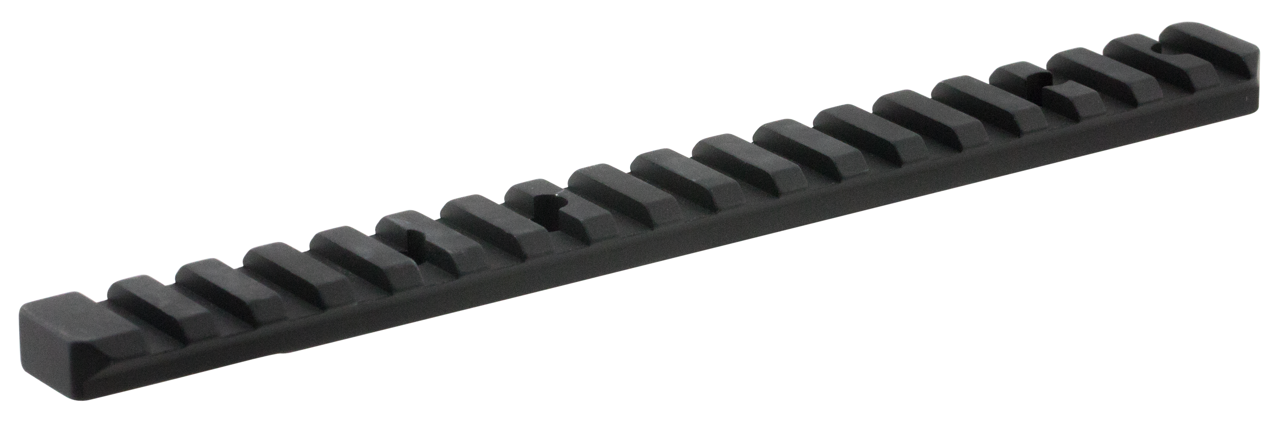 Talley POM252714 Tikka T3 Picatinny Rail  Black Anodized Short Action 20 MOA