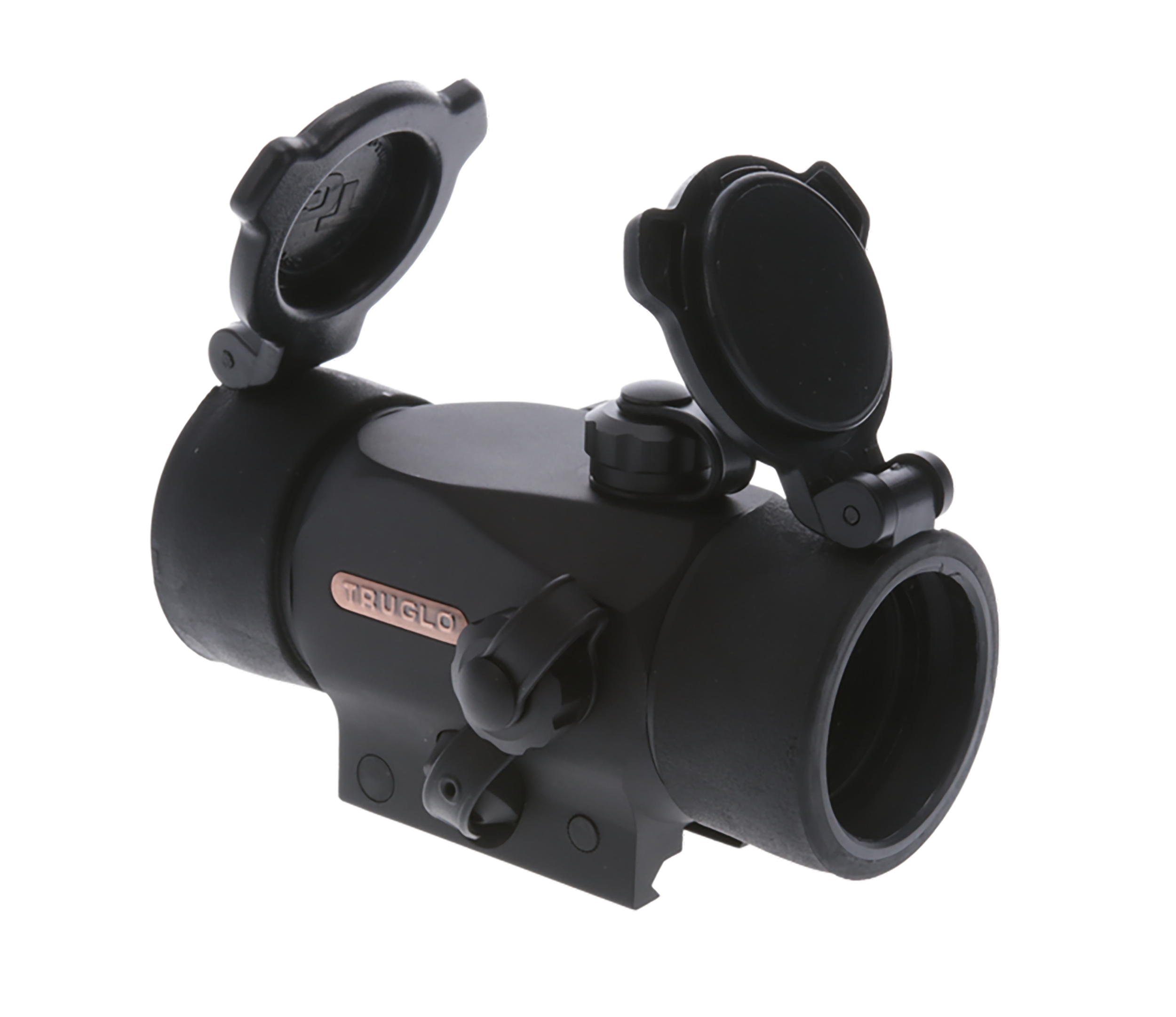 Truglo Triton 1x30mm 5 MOA Illuminated Tri Color Dot Red Green Blue Windage Elevation