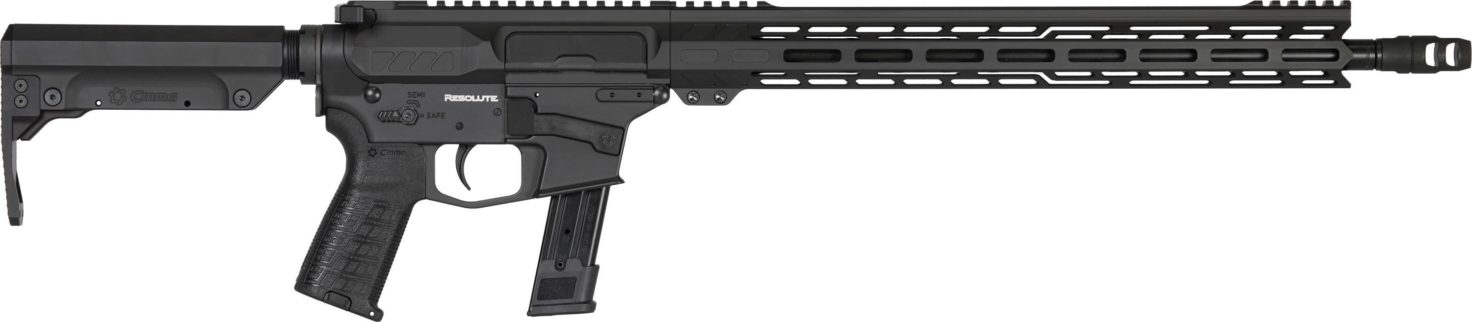CMMG Resolute Mk17 9mm 16.1in 21rd Coyote Tan