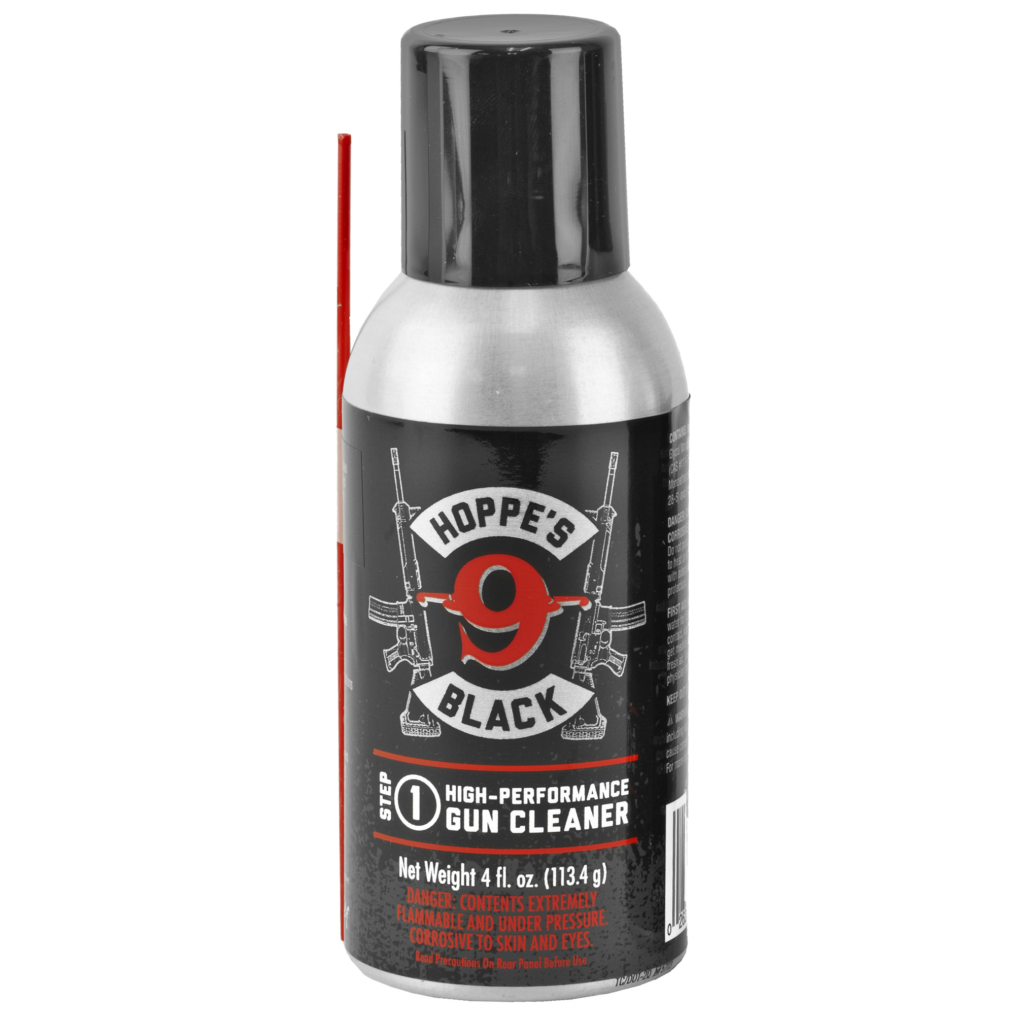 HOPPES BLACK GUN CLEANER 4OZ - HBC4A - 026285000726