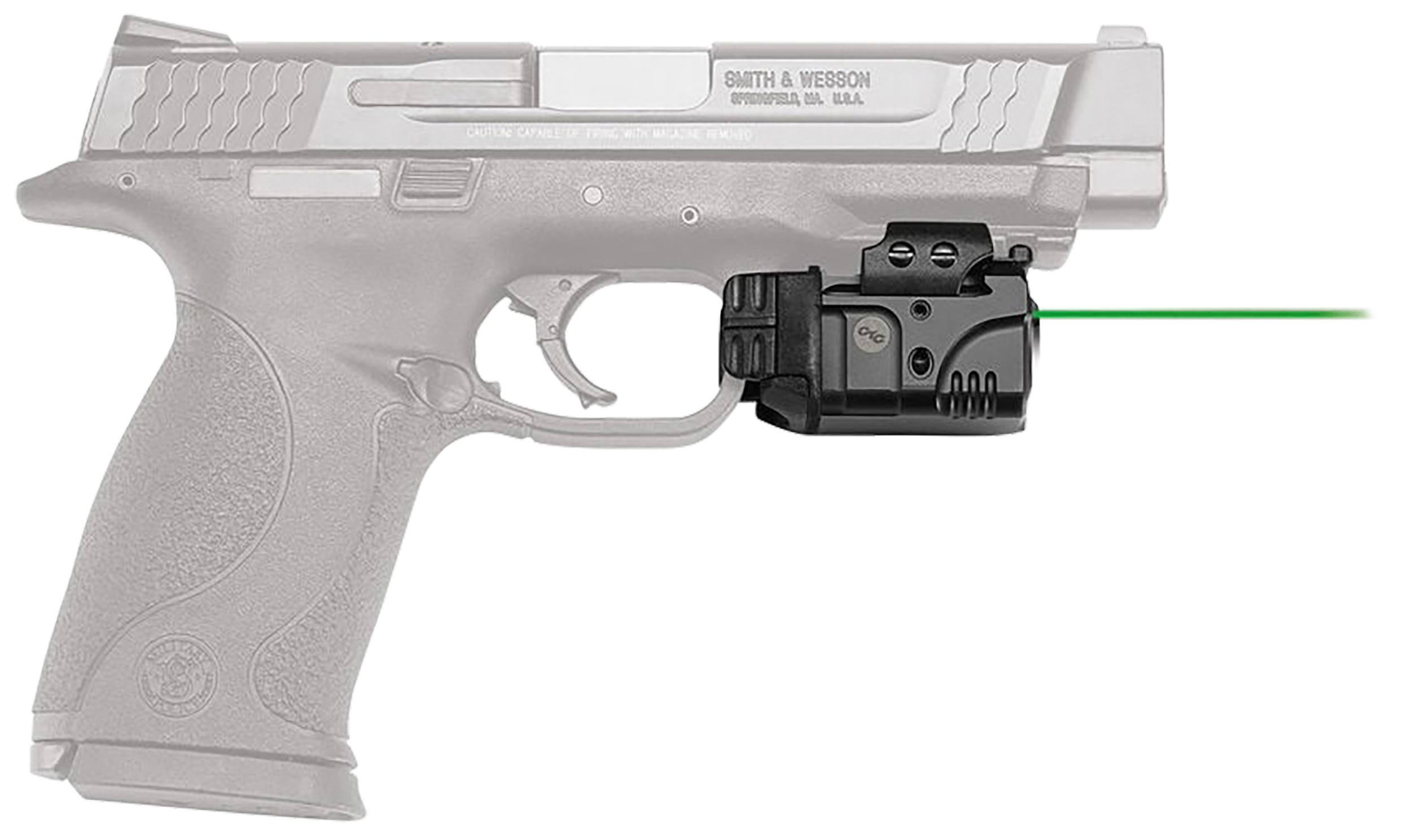 Crimson Trace 0142001 CMR-204 Universal Green Laser Sight & Tactical Light Rail Master Pro Black Pistol/Rifle