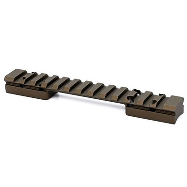 Warne 7641BB Browning X-Bolt Mountain Tech Tactical Rail Burnt Bronze Cerakote 0 MOA