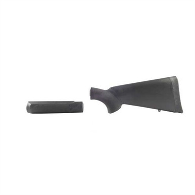 Hogue 05012 OverMolded Combo Kit Black Synthetic with Forend for Mossberg 500