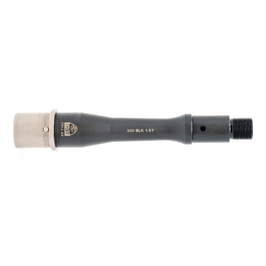 Faxon Firearms   Match 300 BLK 6" Nitride 416-R Stainless QPQ Nitride Barrel