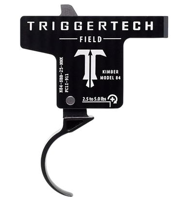 TriggerTech K84SBB25NNK Single-Stage Curved Trigger 2.50-5 lbs Draw Weight for Kimber M84