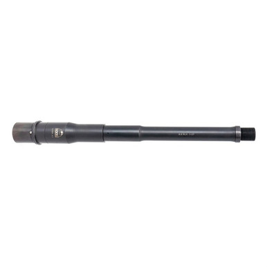 Faxon Firearms A0A863P12NGQ Big Gunner Duty 8.6 Blackout 12" Target Crown Black Oxide 4150 Steel Barrel Fits AR10