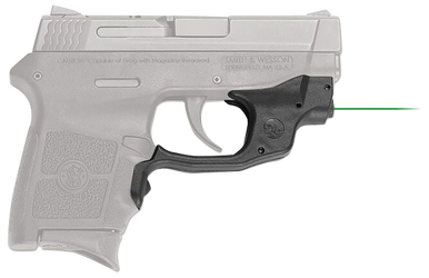 Crimson Trace 01-4390-1 LG-454G Green Laserguard  Black Smith & Wesson M&P Bodyguard .380