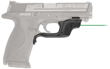 Crimson Trace 0145801 LG-360G Green Laserguard  Black Smith & Wesson Full Size & Compact