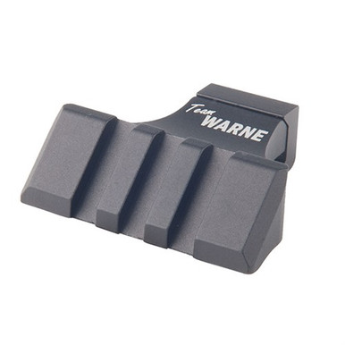 Warne A645TW Side Mount Adapter  Black Aluminum 45 Degree Angle