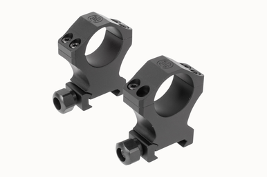 Sig Sauer Electro-Optics SOA10025 Alpha 1  Matte Black 35mm Extra High 0 MOA