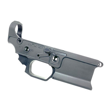Sharps Bros SBLR08F Livewire Stripped Lower Multi-Caliber 7075-T6 Aluminum w/Black Anodized Finish Compatible w/Mil-Spec Internal Parts