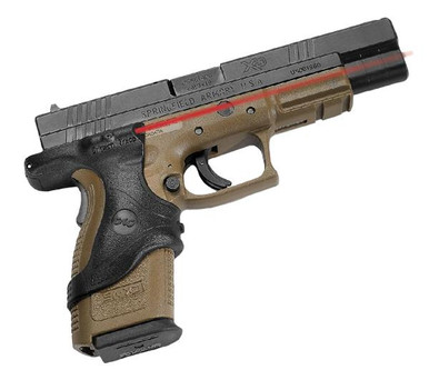 Crimson Trace 01-2070-1 LG-446 Lasergrips  Black Red Laser Springfield Armory XD9/XD40