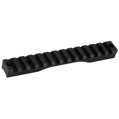 Christensen Arms 8100001200 One Piece Scope Base-STD Rem 700 Action  Black Anodized