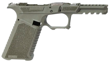Sct Manufacturing 0225010100IB Full Size  Compatible w/ Gen3 17/22/31 OD Green Polymer Frame Aggressive Texture Grip Includes Locking Block