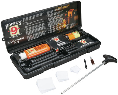 Hoppe's Pistol Cleaning Kit - .38, .357, 9mm | Includes Storage Box