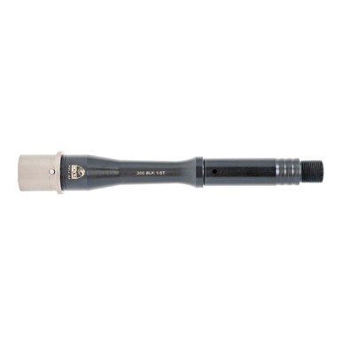 Faxon Firearms 15B35P7NGQ5RNP3 Match Series Gunner 300 Blackout 7.50" QPQ Black Nitride 416R Stainless Steel Recessed Target Crown Steel Barrel