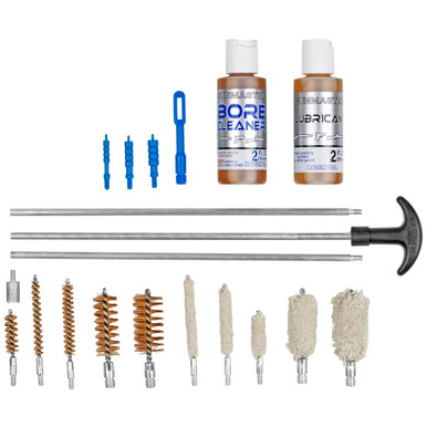 Dac Tech Gunmaster Universal Cleaning Kit 2 oz Oil & Solvent - 19 pc