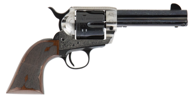 Cimarron Frontier PreWar Revolver 45 Long Colt 475 in Blued Silver Frame 6 Shot