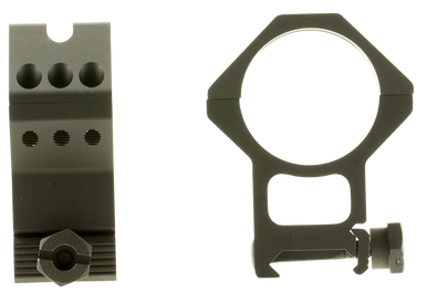 Weaver Mounts 99686 Six-Hole Skeleton Rings  Matte Black 34mm Extra Extra High