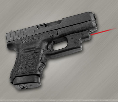Crimson Trace 0123401 LG-436 Laserguard  Black Red Laser Glock Compact & Subcompact