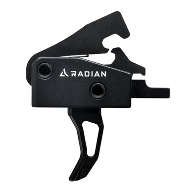 Radian Weapons ACC001 Vertex  Single-Stage, Curved Face, 3.50-4 lbs, Black, Fits AR-Platform
