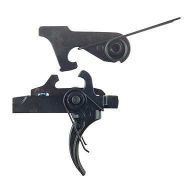 Geissele Automatics 05145 G2S  Two-Stage Curved Trigger w/4.25-4.75 lbs Draw Weight, Black Oxide Finish for AR-15/AR-10