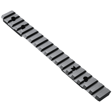Weaver Mounts 99480 Multi-Slot Base  Extended Black Anodized Aluminum Fits Winchester 70 Long Action