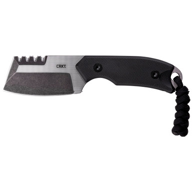CRKT Razel Compact Fixed Knife 2-3/10" Blade Black