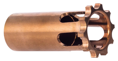 RUGGED SUPPRESSOR OP004 Suppressor Piston  M13.5x1 LH Copper 17-4 Stainless Steel