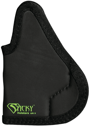 Sticky Holsters OR5 OR-5 Modified Black Cordura/Foam, Compatible w/Sig P365, Springfield Hellcat, Glock 42, Springfield XDS Ambidextrous
