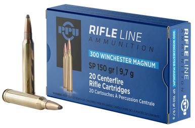 Prvi Partizan PPU PP3001 300 Winchester Magnum Soft Point 150 Grain 20 Rounds