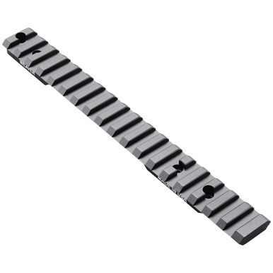 Weaver Mounts 99501 Multi-Slot Base  Extended Black Anodized Aluminum Fits Remington 700/Howa 1500 Long Action