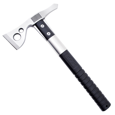 SOG Fasthawk Polished Axe Black and Silver