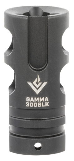 VG6 Precision APVG200003A GAMMA  Black Nitride 17-4 Heat Treated Stainless Steel w/ 5/8"x24 RH tpi & 1.75" OAL for 300 Blackout/308 Win AR-15
