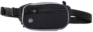 Galco FTPGBS Fastrax PAC Waistpack Size Sub-Compact Black/Gray Neoprene Compatible w/Diamondback DB/S&W M&P Shield Plus/Glock 26 Gen3-5 Belt Up to 50" Wide Ambidextrous