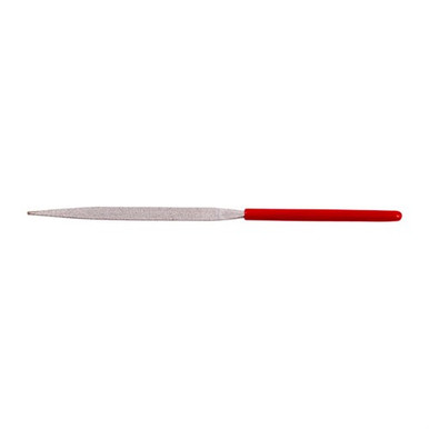EZE-LAP DIAMOND NEEDLE FILE, FINE, FLAT WARD