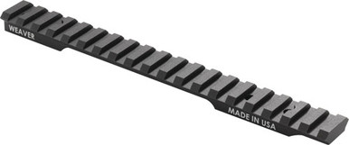 Weaver Mounts 99477 Multi-Slot Base  Extended Black Anodized Aluminum Fits Winchester XPR Short Action