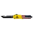 Templar Knife Large Don't Tread on Me Knife 3-1/2" Tanto Blade US Flag Don't Tread on Me