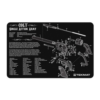 COLT ARMY REVOLVER GUN MAT