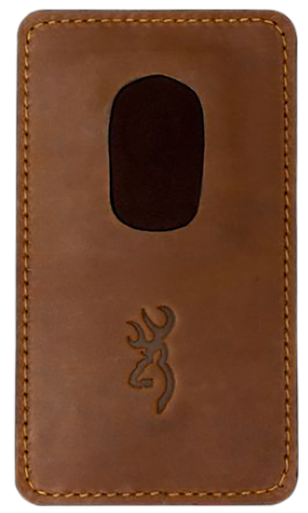 Browning 129088 Barrel Rest  XL Brown Leather