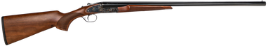 CZUSA 06407 SharpTail  410 Gauge 3 2rd 28 Black Hard Chrome SidebySide Barrel Color Case Hardened Metal Finish Turkish Walnut Stock Includes IC  M Chokes