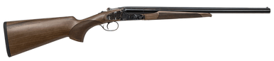 CZUSA 06417 SharpTail Coach 12 Gauge 3 2rd 20 Black Hard Chrome SidebySide Barrel Color Case Hardened Metal Finish Turkish Walnut Stock Includes Fixed Chokes