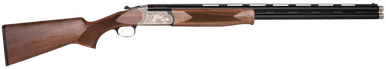 Charles Daly 202A 28 Gauge 26 2 Rounds Blued Vent Rib Engraved White Receiver